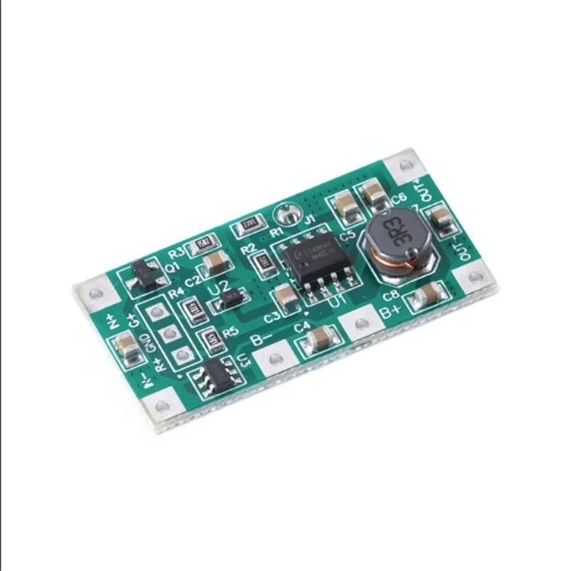 

3,7 В, полимерная литиевая батарея 18650, 5 В, 1 А, модуль источника бесперебойного питания ИБП, защита от обратного хода, маршрутизация, мониторинг