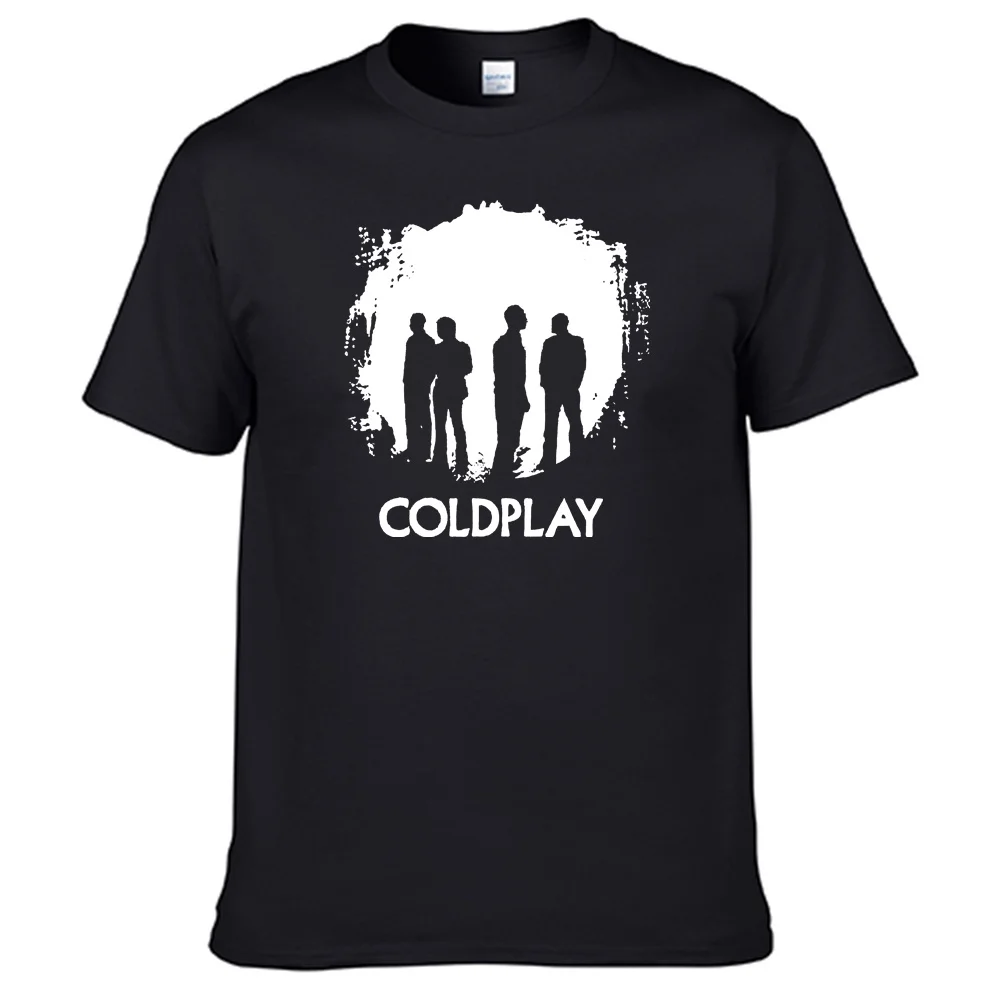 Cold Play T shirt Unisex 100% Cotton Men Women Top Sales N05