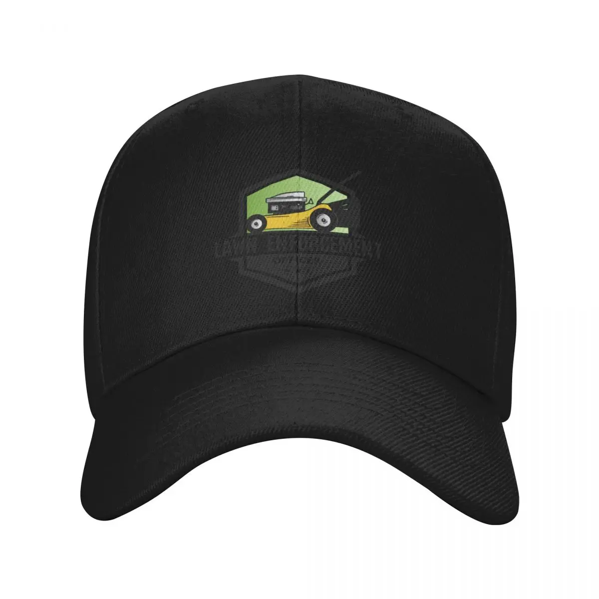 Lawn Enforcement Officer, Lawn Mower, green grass Baseball Cap Horse Hat Wild Ball Hat Elegant Women's Hats Men's