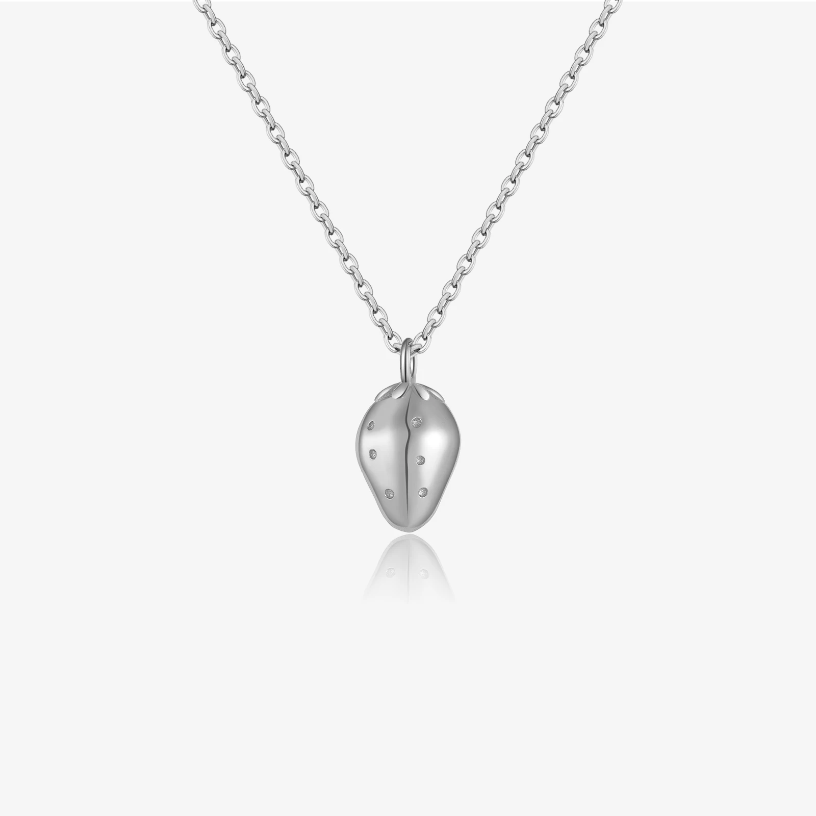 VEWANT Women 925 Sterling Silver irregular Pendant Long Chain Necklace Choker 2024 Luxury Fashion Fine Party Jewelry