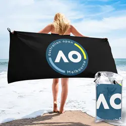 Australian Open Ao Tennis Tournament Quick dry Towel New For Gym Swimming Comfortable Good Quality