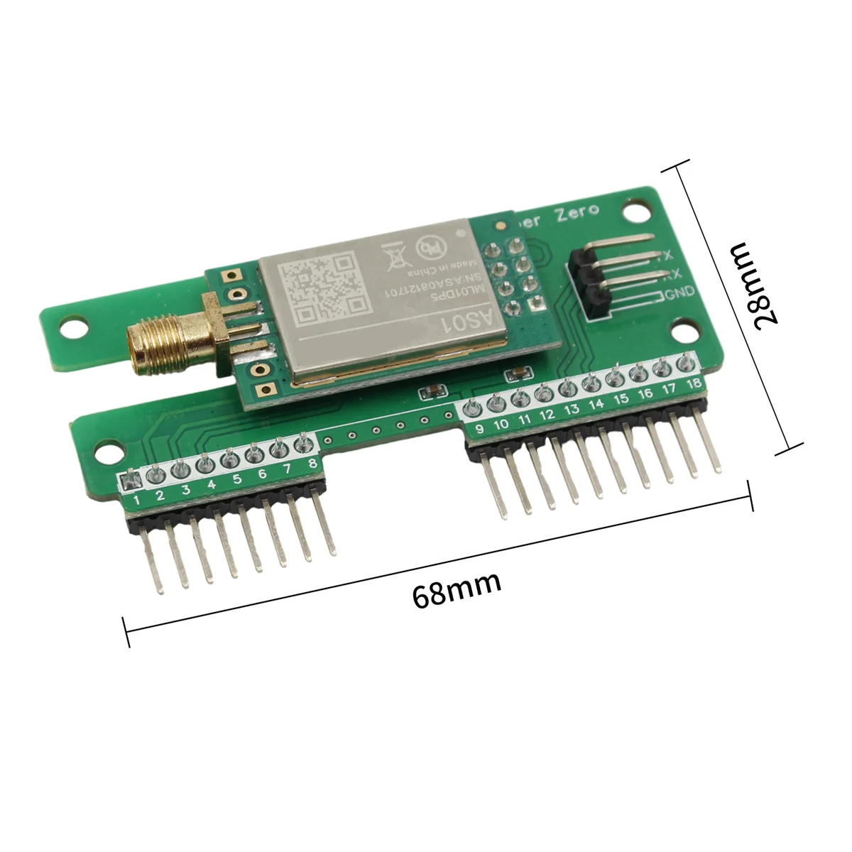 Für flipper zero nrf24 modul verbesserte version gpio für sniffer und maus jacker