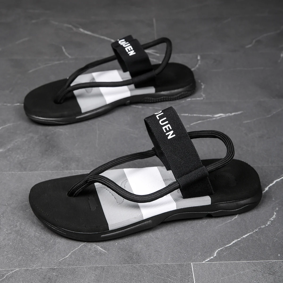 

New Summer Women Beach Sandals Slippers Dual Use Flip Flops Casual Soft Sole Non Slip Outdoor Indoor Light Comfort Walking Shoes