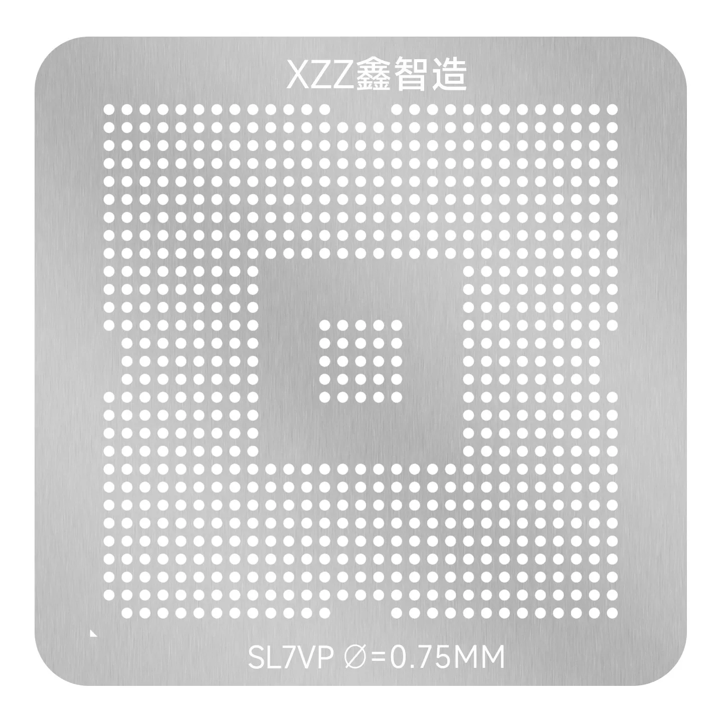 XZZ solder paste/ball stencil for intel JG82855GME SL7VN JG82852GM SL7VP Directly heating tin plating platform