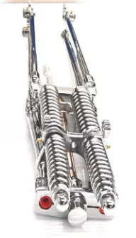 18‑26 Inch Narrow Springer Front Fork, Chrome Plated Motorcycle Front End Accessories
