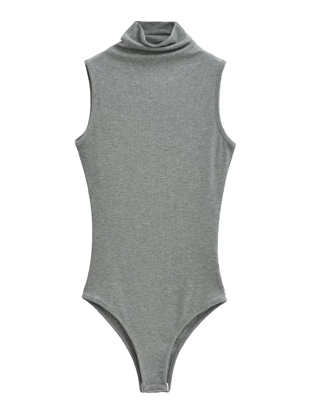 

Spicy Girl High Collar Svel Jumpsuit Women's Outerwear Sexy Tight Base irt Inner Match Crotch Upper Body Street Sle...