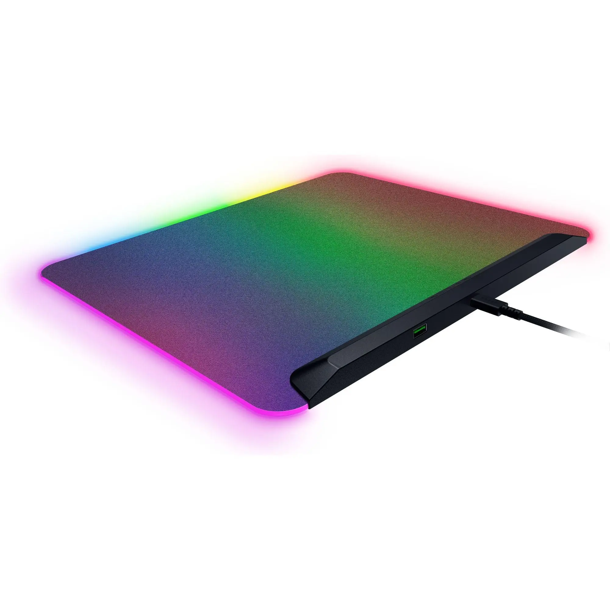 

Razer Firefly V2 Pro Fully Illuminated RGB Gaming Mouse Mat Detachable USB Type C Cable Anti Slip Base