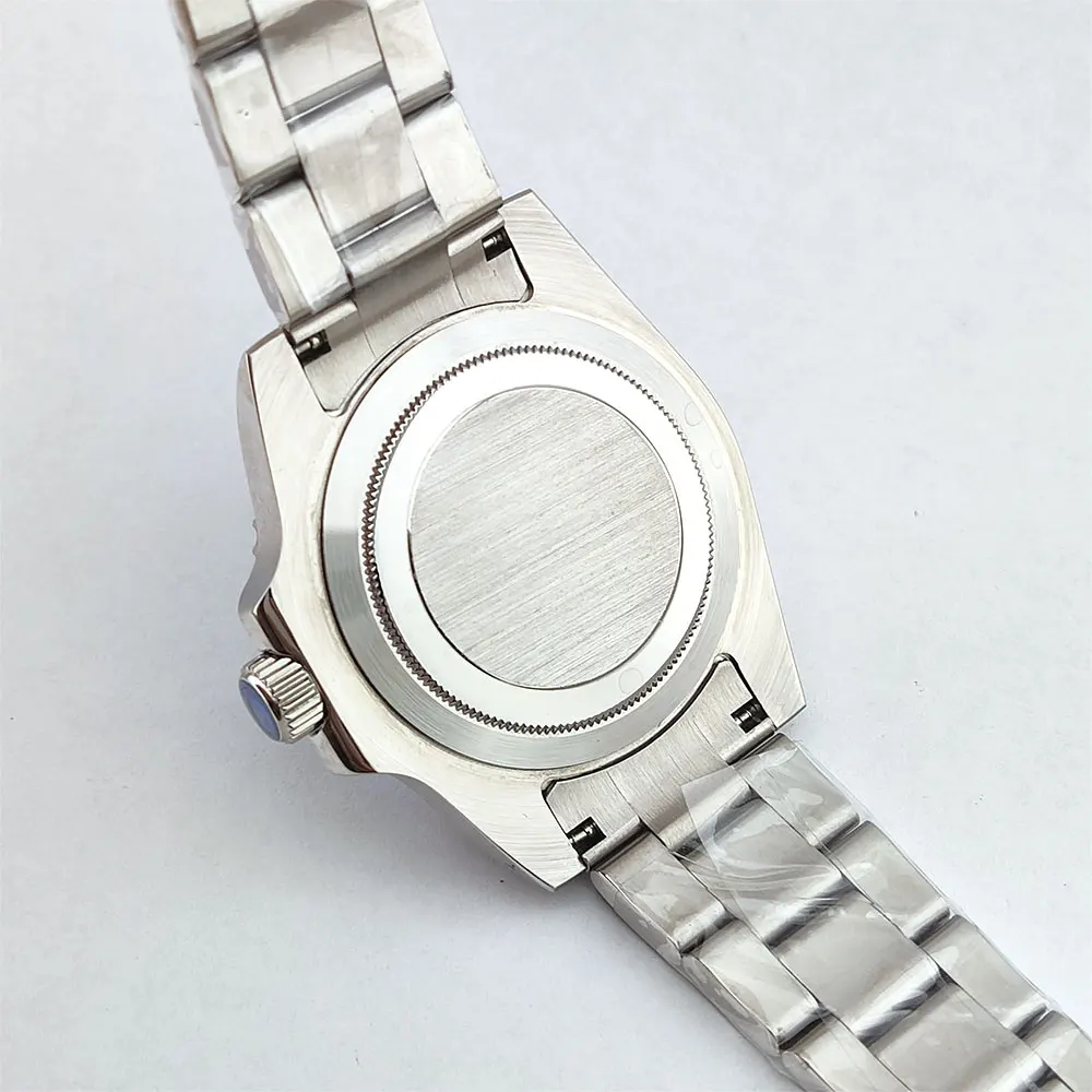 Reloj personalizado para hombre de 41,5mm NH35 movimiento mecánico automático reloj de buceo para hombre cristal de zafiro logotipo personalizable