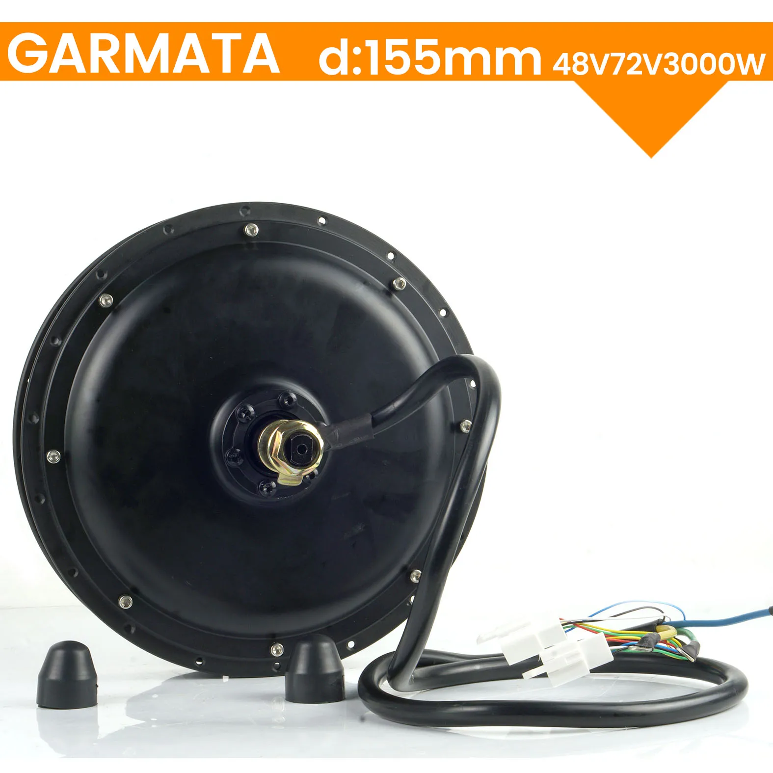 

Двигатель с прямым приводом, задний двигатель 155 мм, 48 В, 72 В, 3000 Вт, датчик температуры, мотор-концентратор свободного хода, бесщеточный двигатель