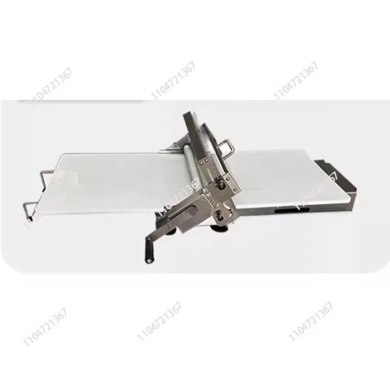 Household Small Puff Pastry Maker Desktop Hand Crank Shortening Machine Manual Dough Sheeter for Baking Pie Crust 1PC