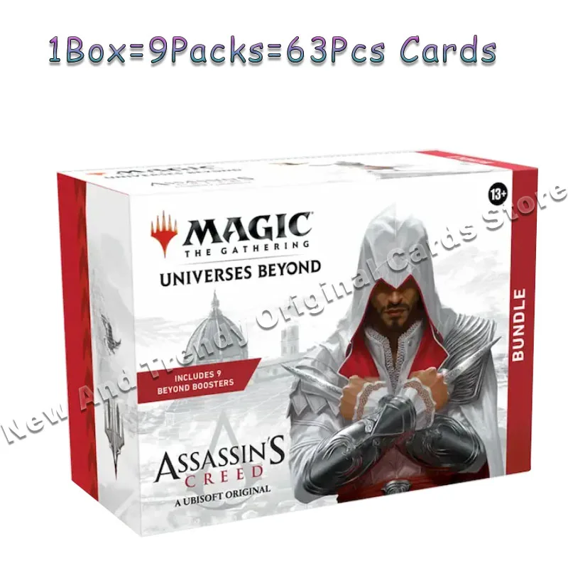 Original Magic The Gathering (MTG) Cards Assassin\'s Creed Bundle Collector Booster Box  Rare Limited Edition Collection Card