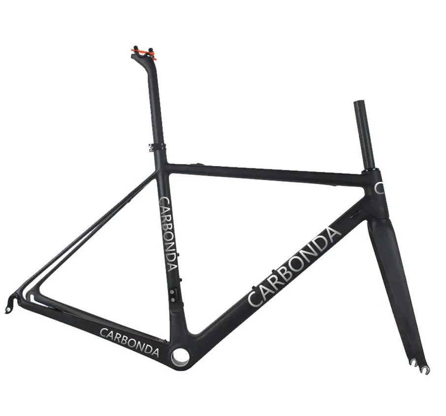 

Popular carbon road bike frame OEM 700C bicycle frame with inner cable route