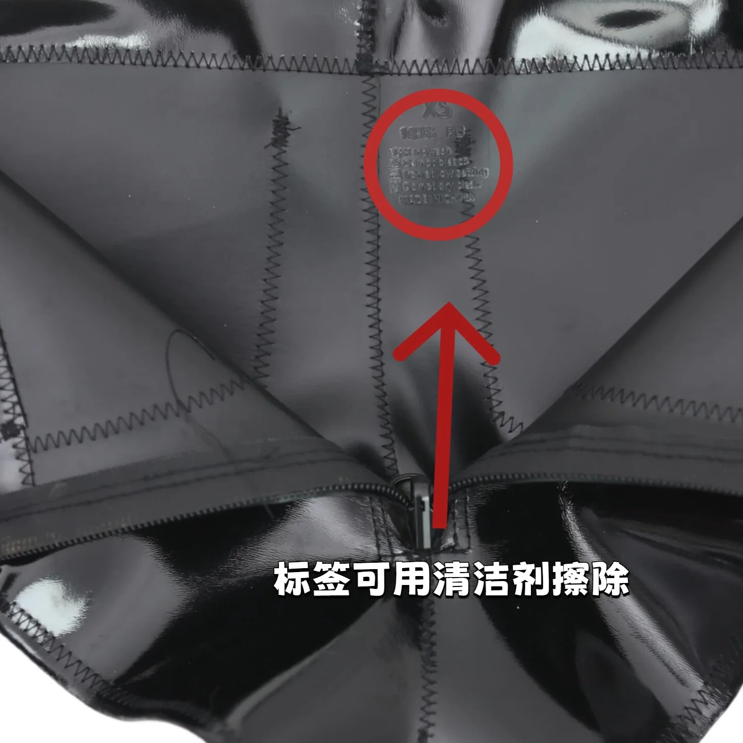 Women Men Glossy Pocket Shorts Mid-Rise Briefs Fashion Street Style PU Leather Pocket Stylish view 5