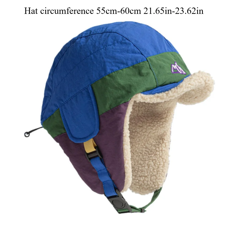 Winter Windproof Trapper Hat Men Women Warm Ear Protection Beanie Quick Dry Wool Cap Outdoor Sports Cold Weather Fashion Hat