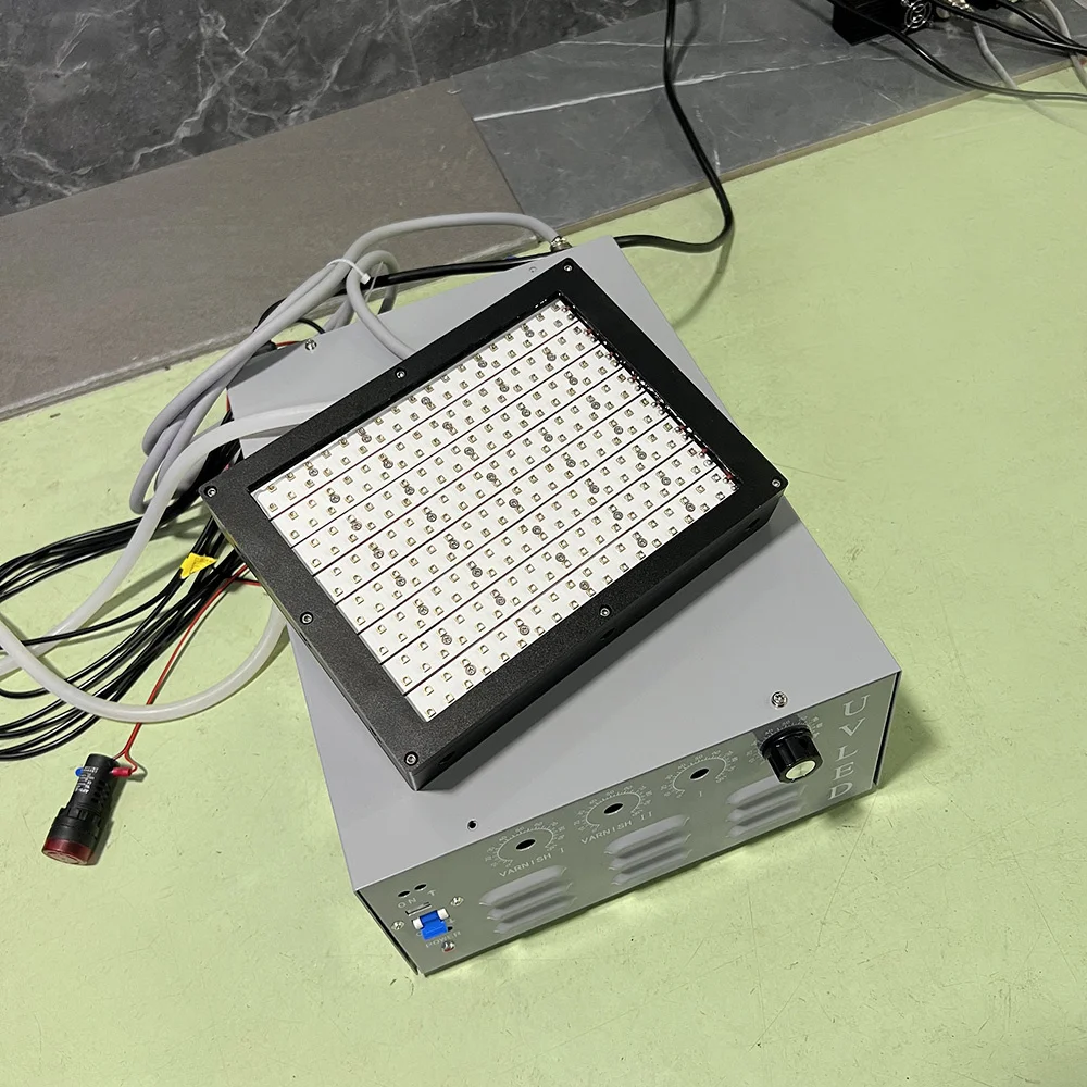 700W Desktop UV Furnace LED Light UV Ink Green Oil LED Light Source Curing Lamp Automotive/Furniture UVLED Paint Lamp