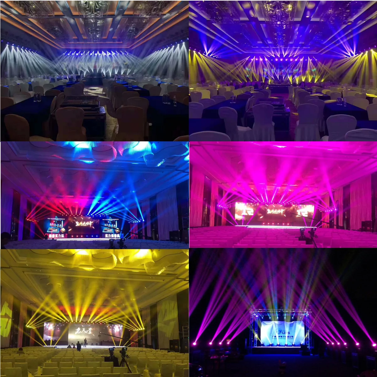 LED 180W Moving Head Light mit Beam-, Spot- und Zoom-Funktion, 24 rotierenden Prismen, 14 Gobos, 11-Farben- und 7-Farben-Rad, 6-Discharge-Linse für DJ-Bühnenbeleuchtung – Detail 13