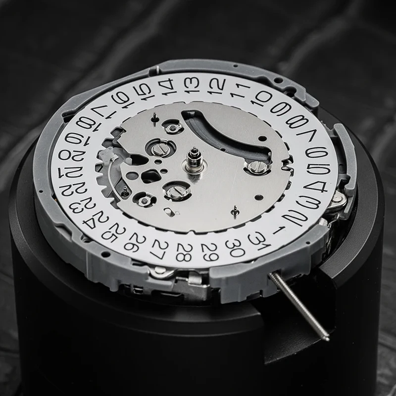 Japan Genuine VK63 VK63A Movement Black 3H Date/Disc Wheel Version Mod Chronograph Quartz Movement for VK63A-3 with Battery