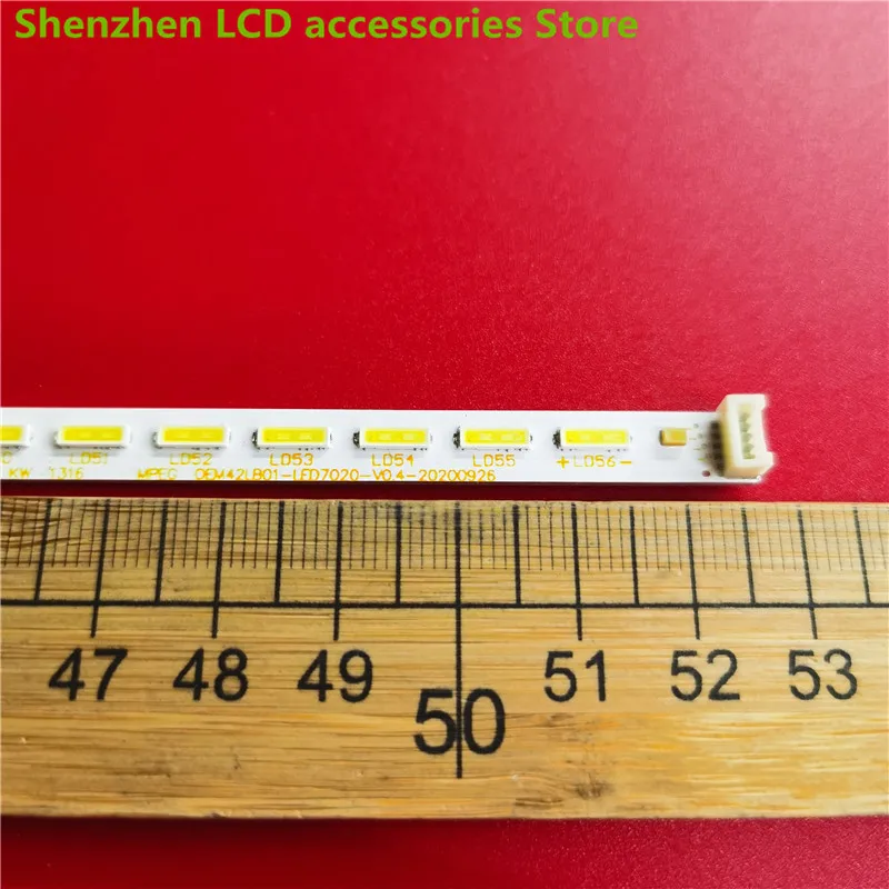 FÜR NEUE PB12S 540073 BL031 L42F1590B L42F2590E L42F2560E LCD 67-H73108-1A0 56LED 52,7 CM 6 V 100% NEUE LED-Hintergrundbeleuchtungsstreifen
