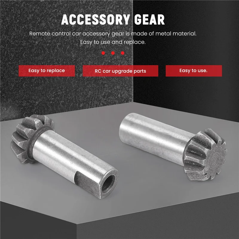 

B05B-2Pcs Metal Driving Pinion Gear 8060 For 1/8 ZD Racing 08423 08425 08426 08427 9020 9072 9116 9203 RC Car Upgrade Parts