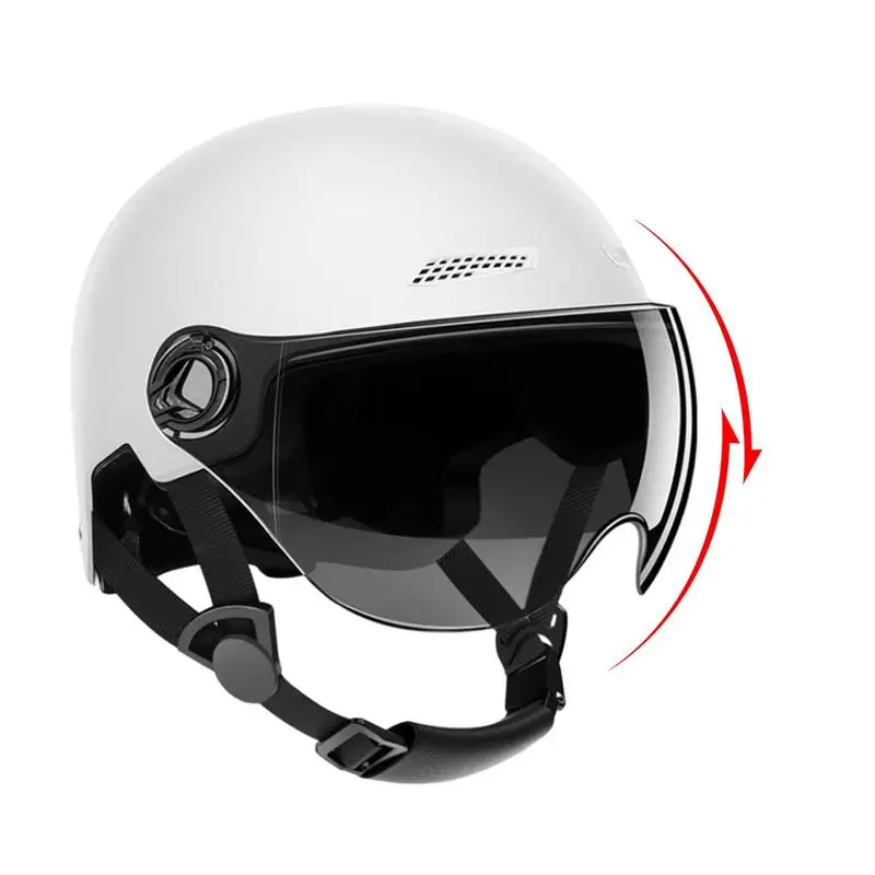 Motorcycle Bike Helmets Highly-Protective Shock-Absorbing Half-Scooter Helmets Climbing Skating Protective Gear