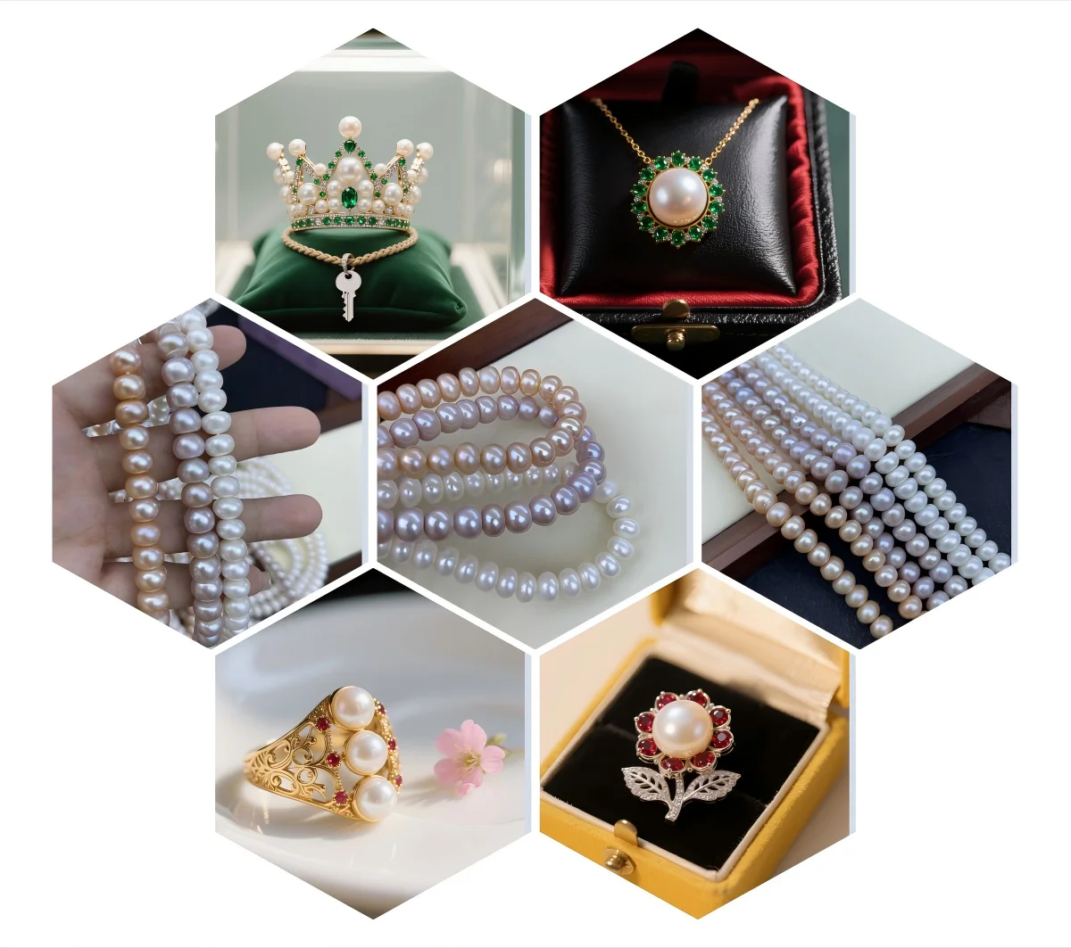 

2025 Smooth Surface, Natural Freshwater Pearl Steamed Bun Beads 9-10mm, DIY Keychain Bracelet Earrings Rings Necklace