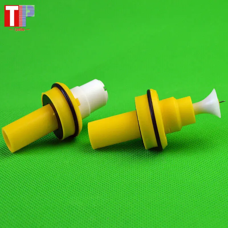 Tpaitlss 2 Pcs Electrostatic Spraying Circular nozzle and flat nozzle for Wagner X1 Spray gun