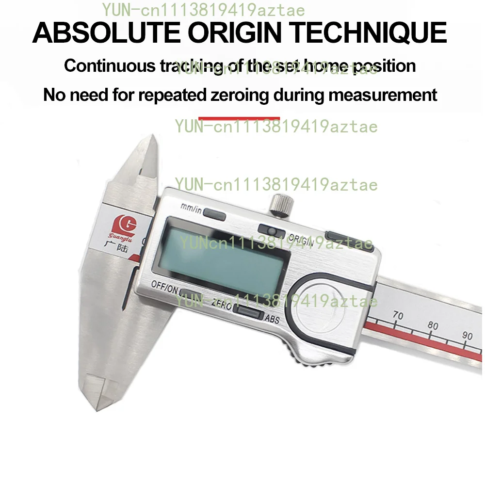 Origin Digital Caliper 0-150/200/300mm Stainless Steel Electronic Measurement Instruments Vernier Caliper Measure Tool