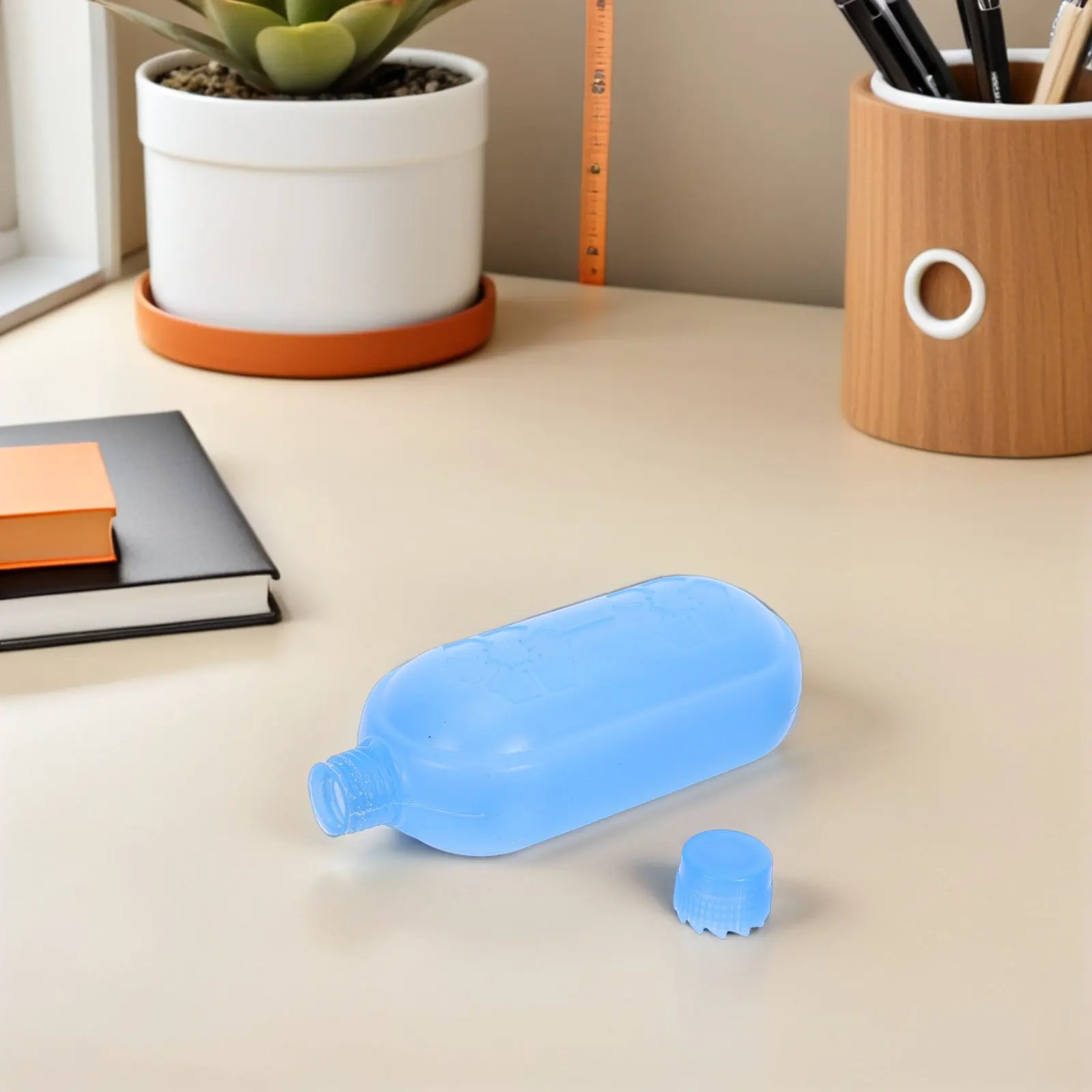 

8Pcs Ice Pack for Fan Cooler Reusable Plastic Ice Cubes 4.72x1.97x1.38 Inch Fast Cooling Freezer Pack Compatible with Most Air