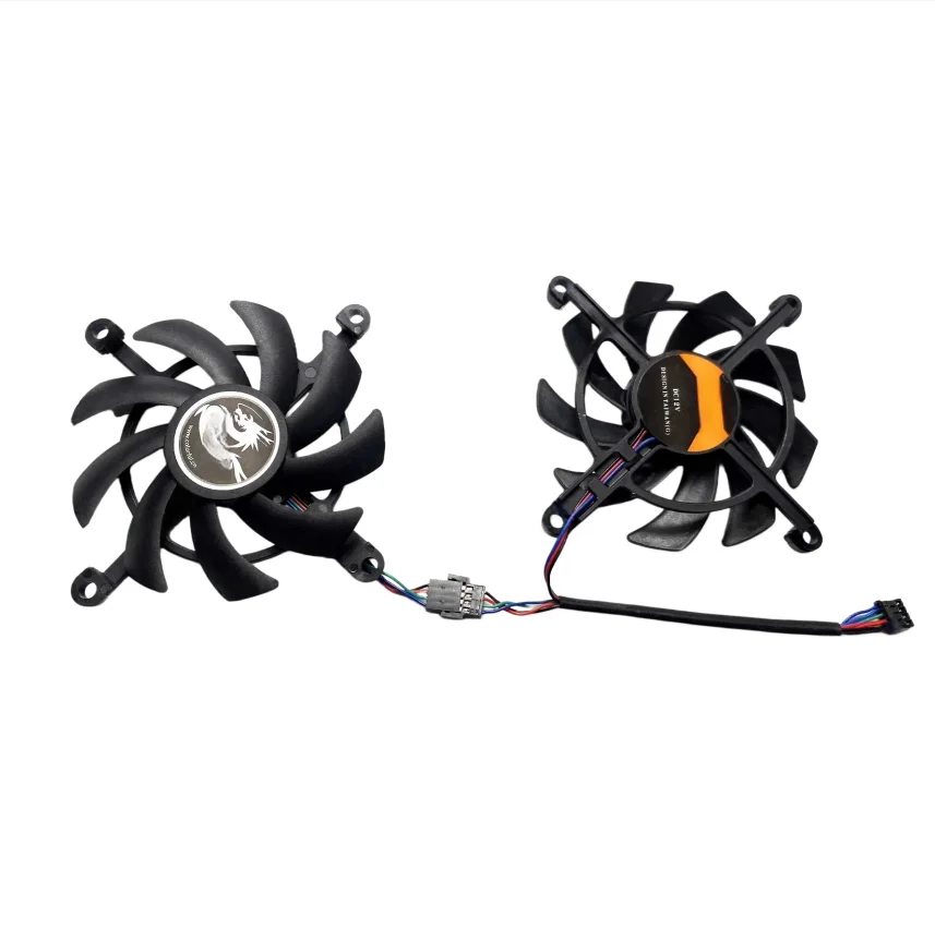 For the new  RTX3060ti 3060 3050 DUO V2 Tomahawk Edition graphics card fan