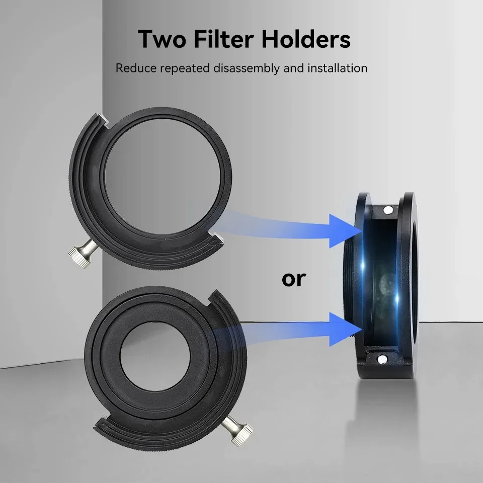 SV226 Filter Drawer Integrated Molding Nti-Light-Leaking Design for 1.25 and 2 Inches Filter Mounted Deep Sky Photography