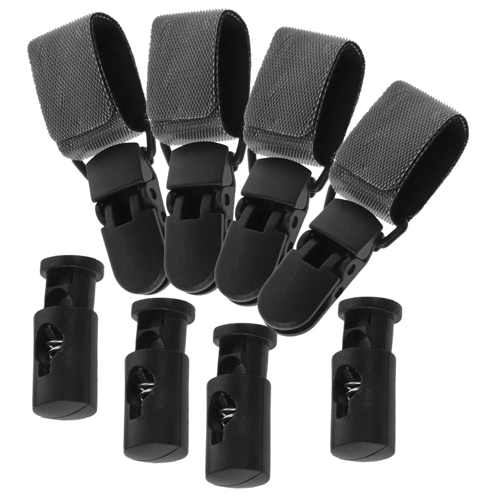 

1Set Garden Flag Clip Kit Plastic Metal Windproof Secure Garden Flags Supplies