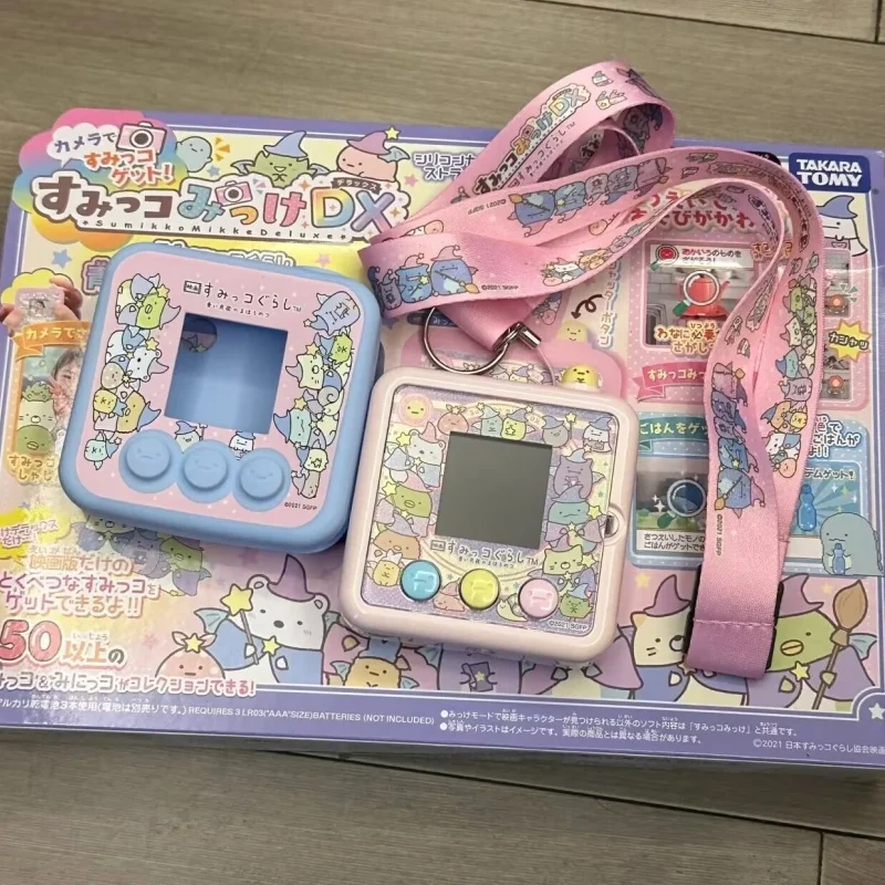 جديد الأصلي تماغوتشي الإلكترونية الحيوانات الأليفة Sumikkogurashi شاشة ملونة وحدة تحكم ألعاب افتراضية لعبة الحنين لهدية الكريسماس