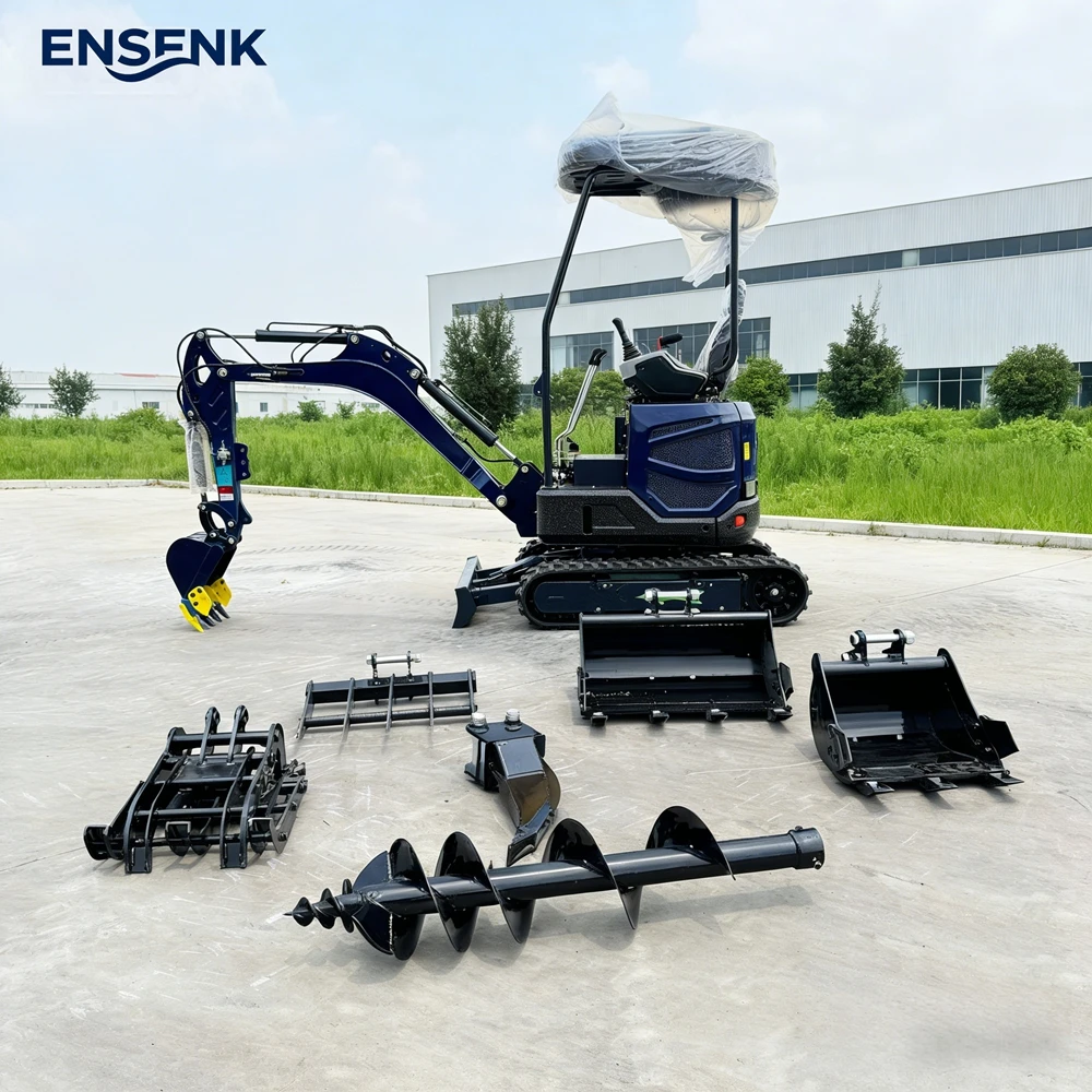 

Мини-экскаватор 0.8т, 1.5т, 2.5т, 1.8т с двигателем Kubota, многофункциональный, CE EPA, для строительных работ, с инструментами, экскаватор-планировщик