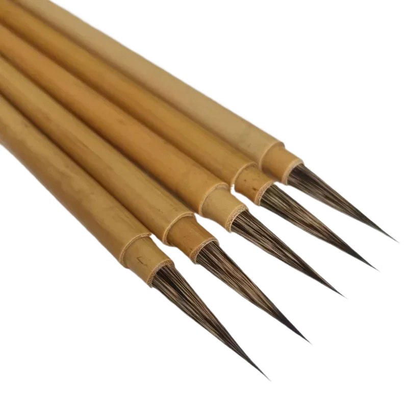 Shou Jin Ti Chinese Calligraphy Painting Brush Rabbit Hair Small Regular Script Brush Lian Pen Cursive Script Drawing Line Brush