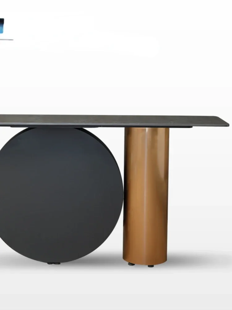 

Console A Long Narrow Table Light Luxury Door Against The Wall Delifeng Stone Plate Creative Super Narrow Console Tables
