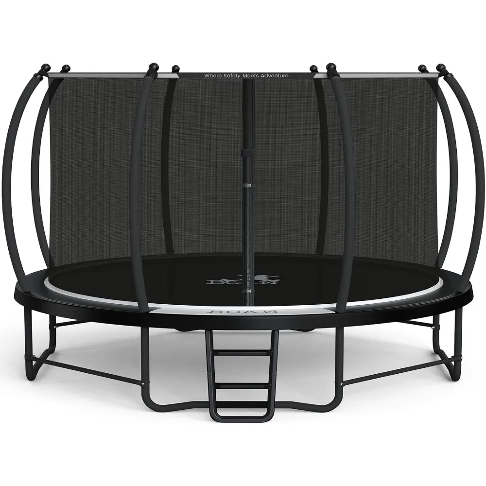 Recreational Trampoline with Enclosure for Kids Adults