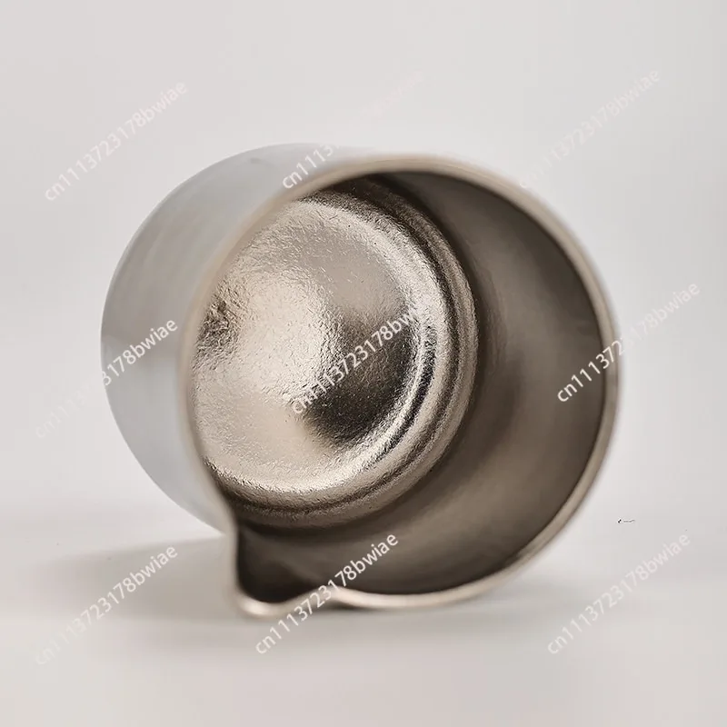 Pure titanium travel tea set, high-end express cup, convenient titanium teapot, tea separation titanium cup