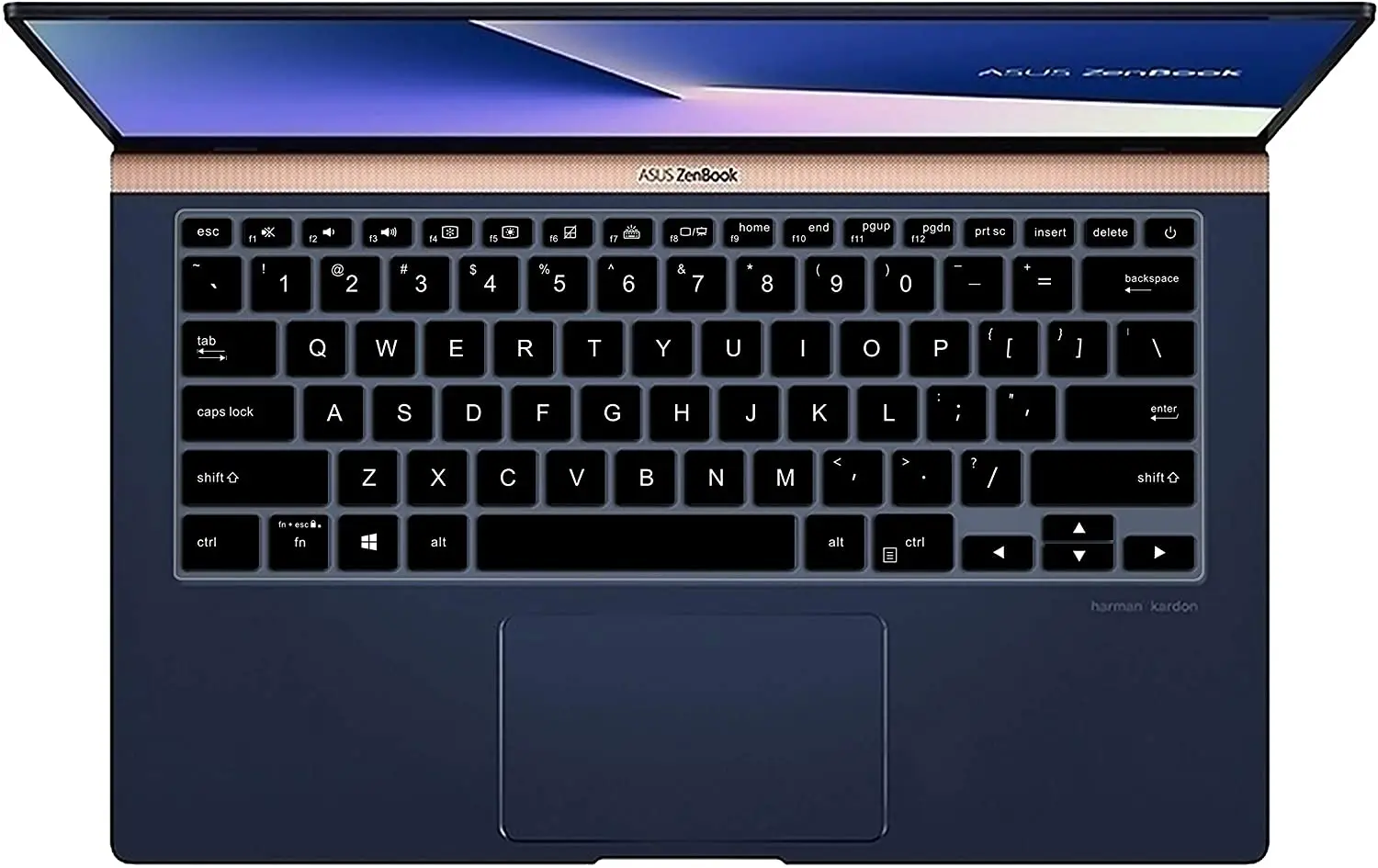 Para asus q406da zenbook 14 ux433fa ux433fn, zenbook 14 ux434fl ux434flc ux434 portátil silicone teclado capa protetor