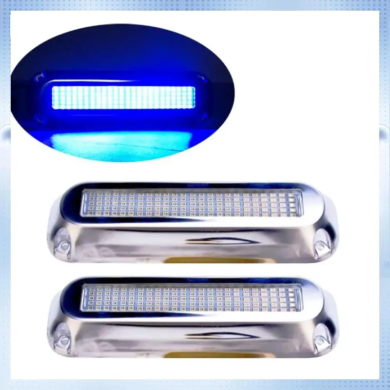 

B07A-2PC Трансветодиодный светильник 120, светодиодные подводные фонари для лодок, светодиодные водонепроницаемые навигационные фонари для скоростных катеров, аксессуары для лодок, автофургонов, яхт