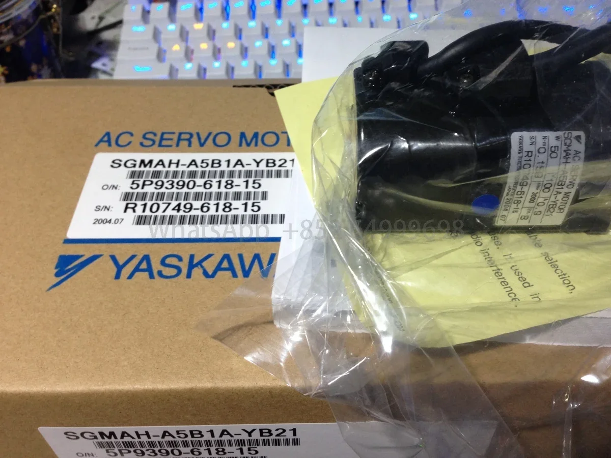 

SGMAH-A5B1A-YB21 Горячая продажа серводвигателя YASKAWA 50 Вт