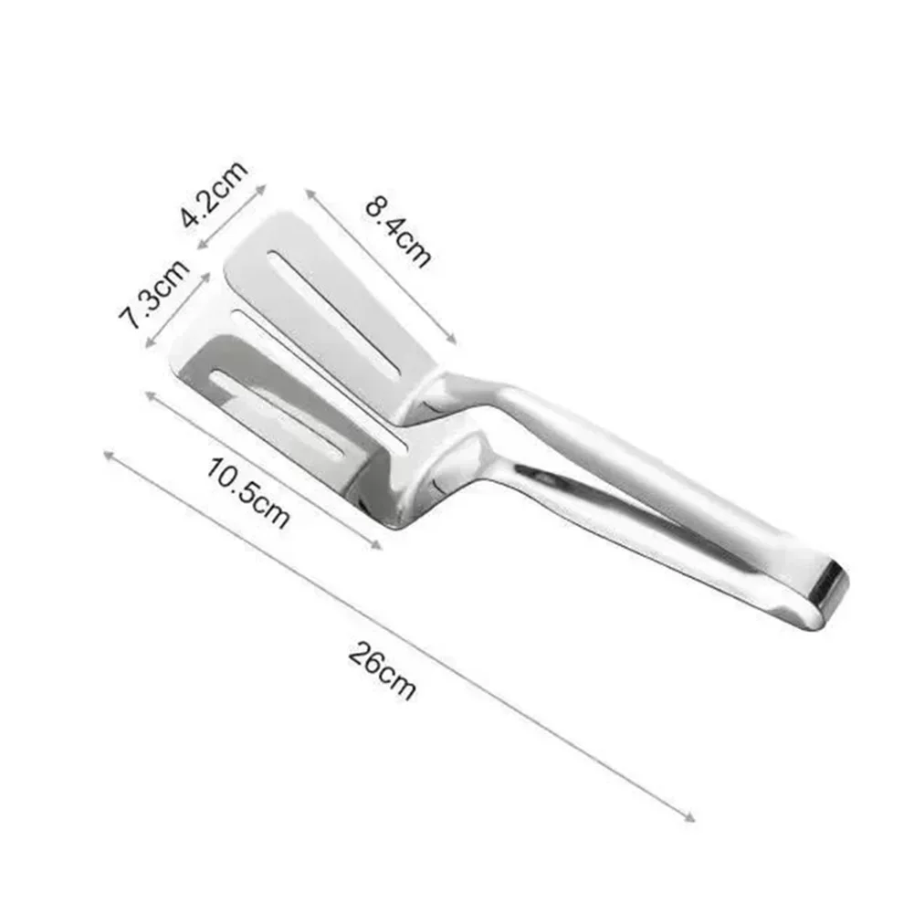 Скребок для приготовления пищи 3 в 1, зажим для стейка, домашний кухонный зажим с прорезями, удобная ручка, можно мыть в посудомоечной машине, легко моется