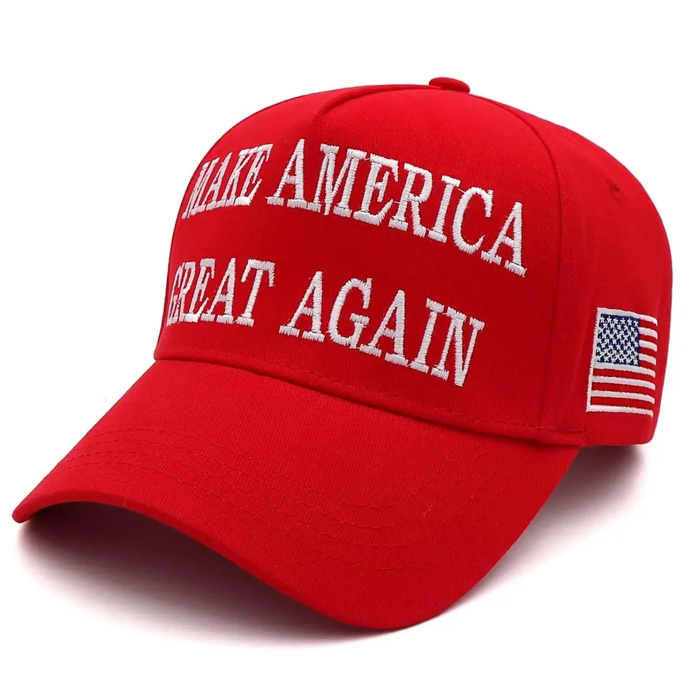 2024 Donald Trump Merchandise MAGA American Trucker Hat Make America Great Again Slogan USA Flag KAG 45-47 Baseball Cap