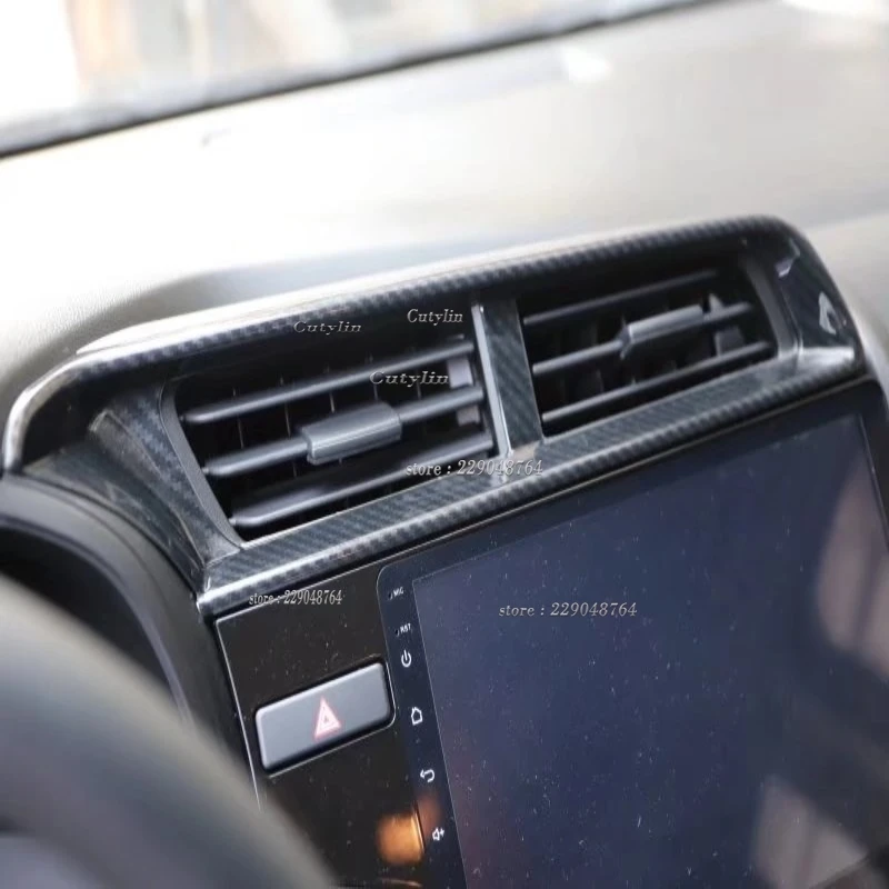 

LHD RHD For Honda Fit Jazz GK5 2015-2018 Car Side Front Center Air Conditioning Vent Sticker Cover Trim Interior Accessories