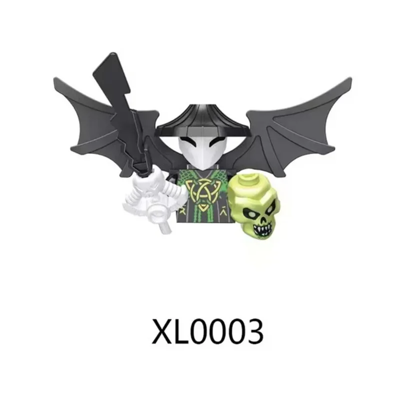 Ninja Cartoon Figure Bricks Morro Oni Omega Mini Building Blocks Assemble Model Doll Kids Boy Toys Birthday Gifts - Image 6