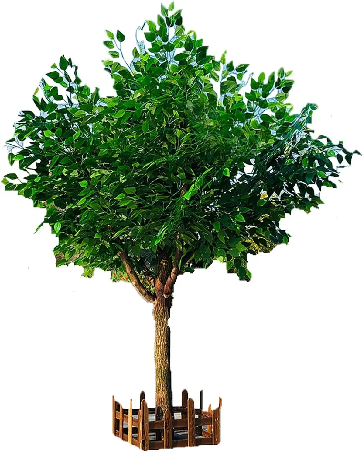 

Искусственное дерево, зеленое дерево для свадьбы, ресторана, рынка, отеля (5 футов/1,5 м)