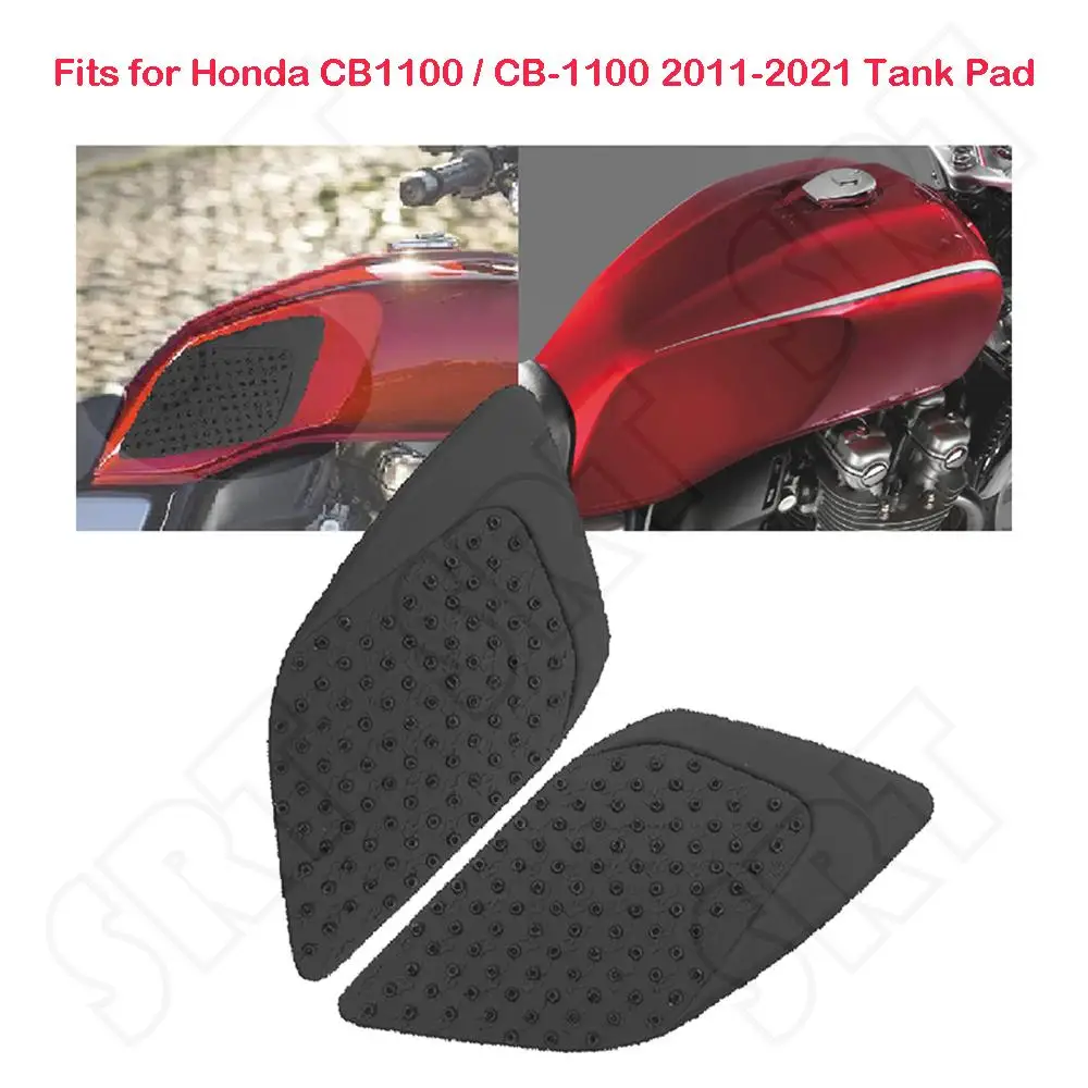 

Fits for Honda CB1100 EX RS ABS CB1100EX CB1100RS 2011 Motorcycle Tank Grips Pad FuelTank Side Knee Traction Logo Anti Slip Pads