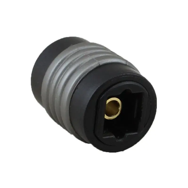 AT82-Speaker DVD Player Digital Audio Optical Cables Adapter Portable CD Fiber Optic Female Extender Extension Coupler