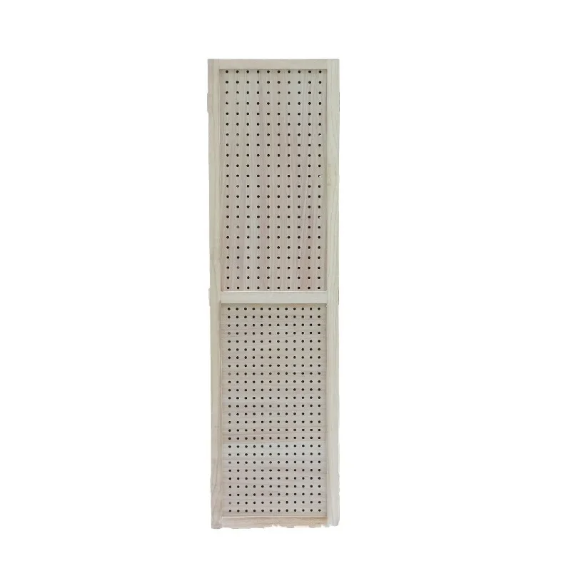 Spot Chinese screen folding partition simple modern living room entrance wall mobile folding screen hotel solid wood bamboo scre