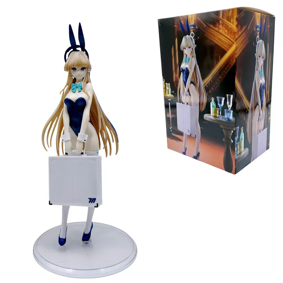 Blue Archive Bunny Girl Anime Action Figure Collectible Model Statue for Boys Adult Ornament Figurine Gift Idea