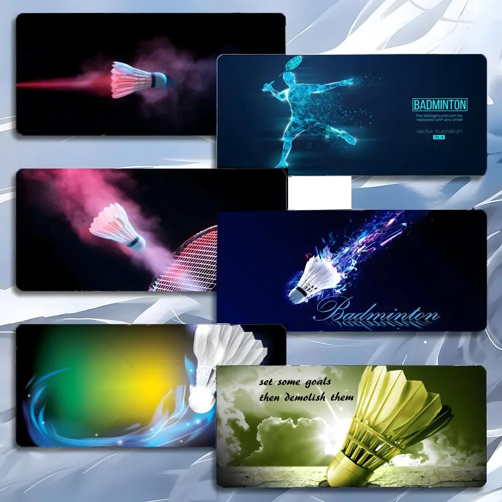 sport energetic P-Power Badminton Mouse Pad Mousepad Large Gaming LockEdge Thickened PC Table Desk Mat